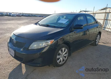 2010 Toyota Corolla Le из США, поврежденный, VIN 1NXBU4EE9AZ289426